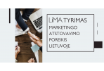 Kviečiame užpildyti apklausą apie marketingo atstovavimo poreikį Lietuvoje