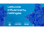 „Lietuvos influencerių reitingas“: užpildykite apklausą ir gaukite rinkos apžvalgą